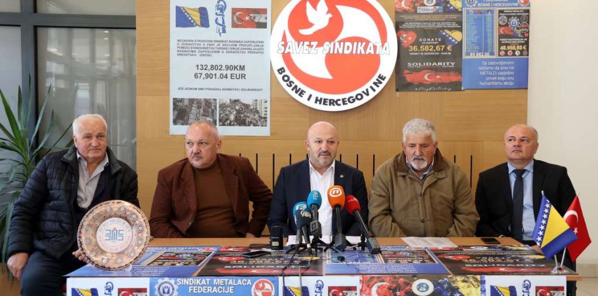 Savez samostalnih sindikata BiH podržao rudare